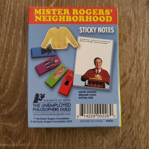 Mister Rogers' Neighborhood Sticky Notes - Picture 3 of 6